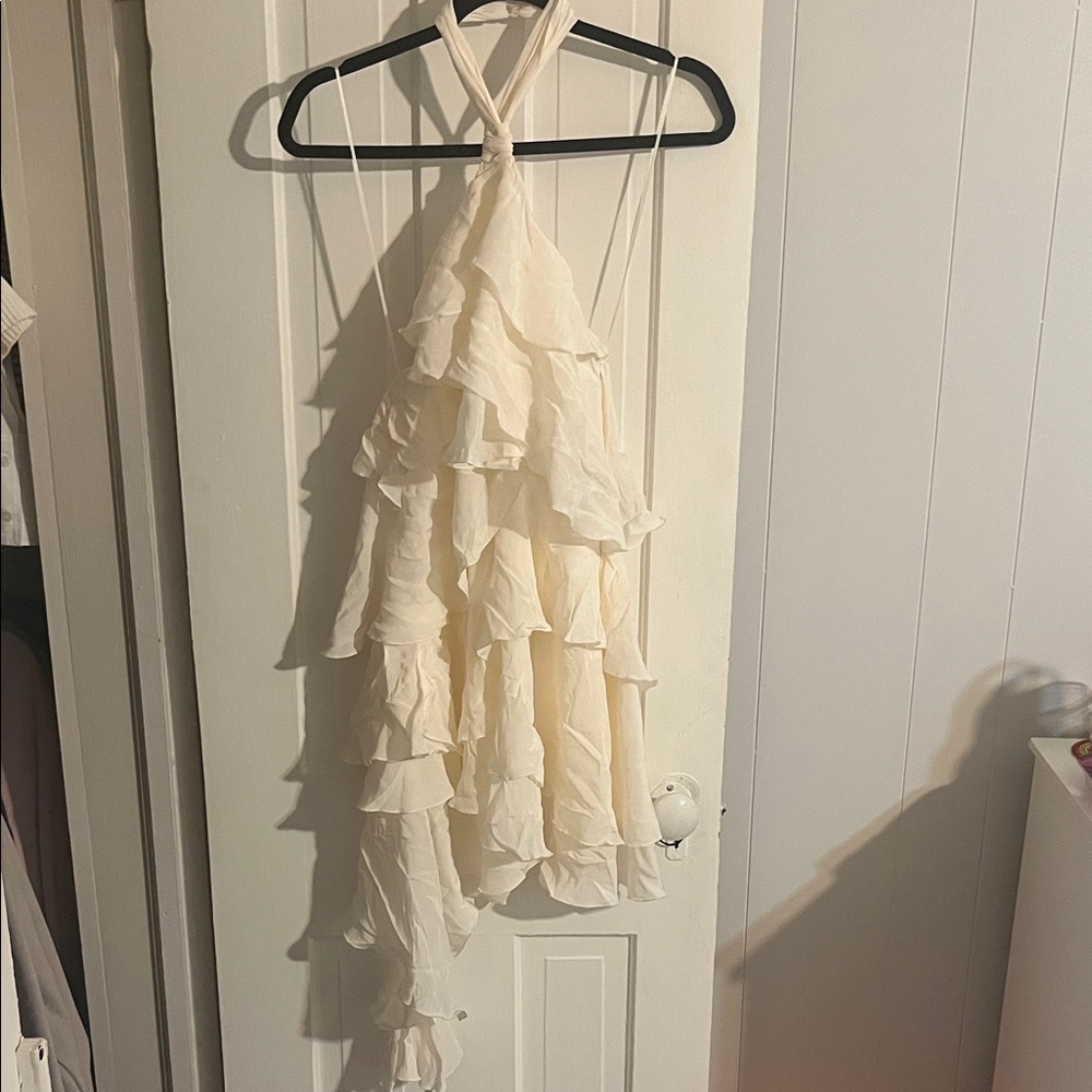 Zara flowy mini dress